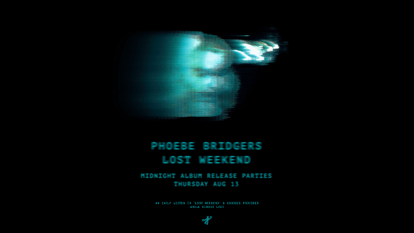 PHOEBE BRIDGERS Midnight Sale at Waterloo: Thursday, August 13th at 11pm