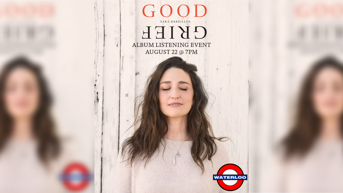 SARA BAREILLES Listening Party at Waterloo: Saturday, August 22nd at 7pm