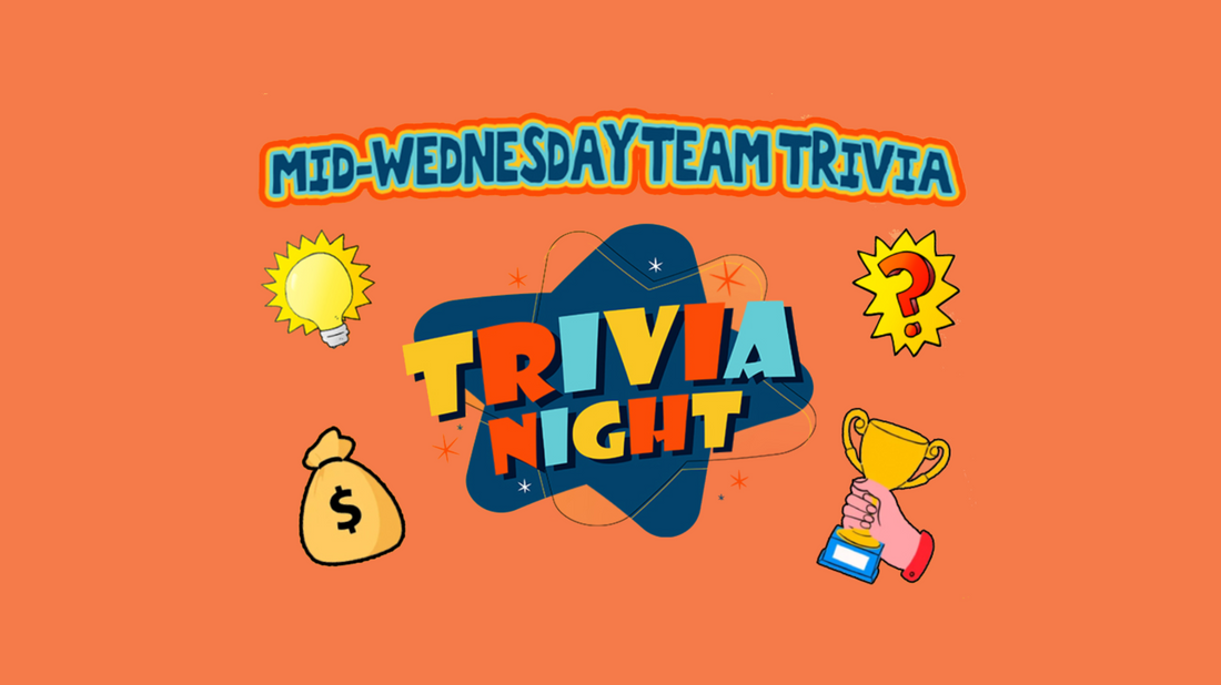MID-WEDNESDAY TEAM TRIVIA at Waterloo: Wednesday, August 12th at 6pm