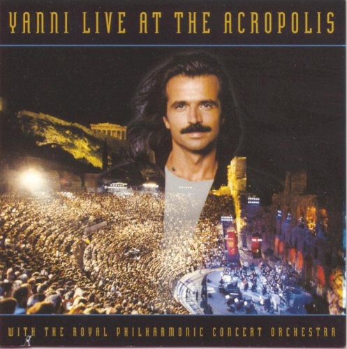 the album cover for Yanni - Live At The Acropolis [Import]