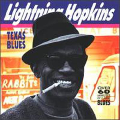 the album cover for Lightnin' Hopkins - Texas Blues