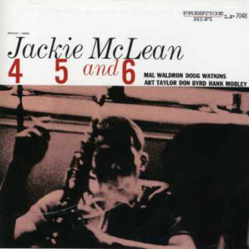 the album cover for Jackie Mclean - 4 5 & 6: Rudy Van Gelder Remasters Series