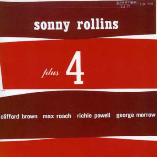 the album cover for Sonny Rollins - Plus Four: Rudy Van Gelder Remasters Series