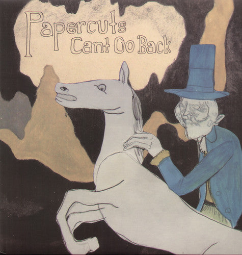the album cover for Papercuts - Can't Go Back