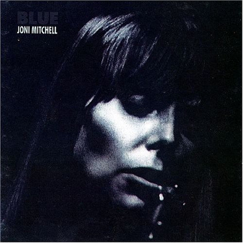 the album cover for Joni Mitchell - Blue
