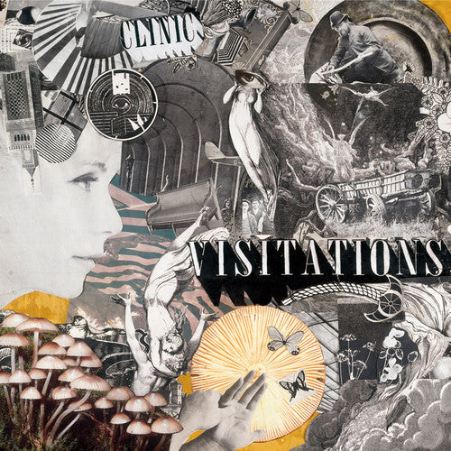 the album cover for Clinic - Visitations