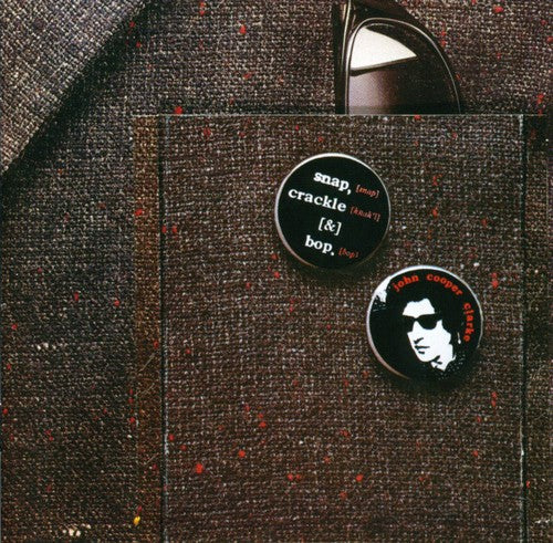 the album cover for John Cooper-Clarke - Snap Crackle & Bop [Import]