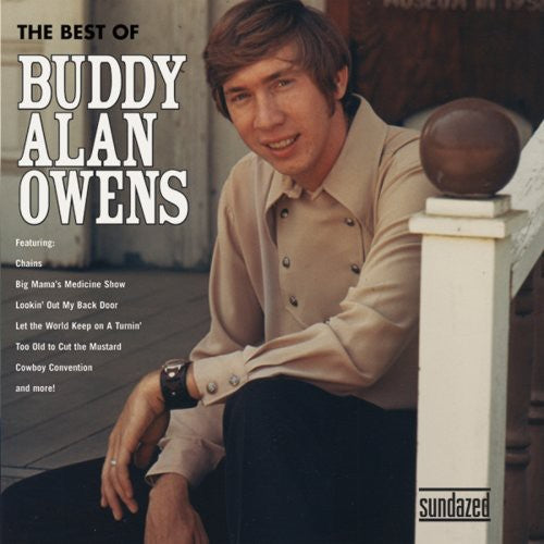 the album cover for Buddy Alan Owens - The Best Of Buddy Alan