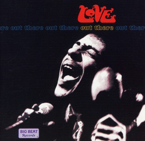 the album cover for Love - Out There (Uk)