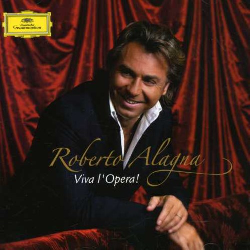 the album cover for ROBERTO ALAGNA - Viva L'opera