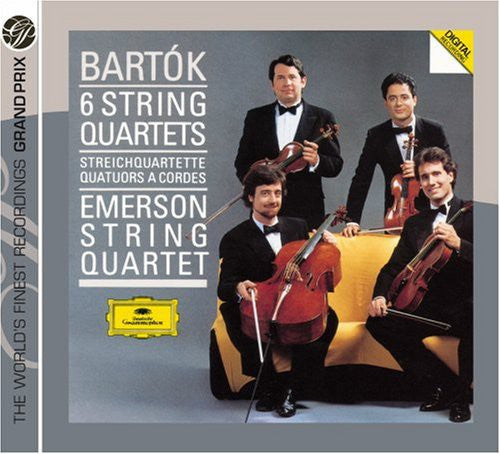the album cover for Emerson String Quartet - 6 String Quartets