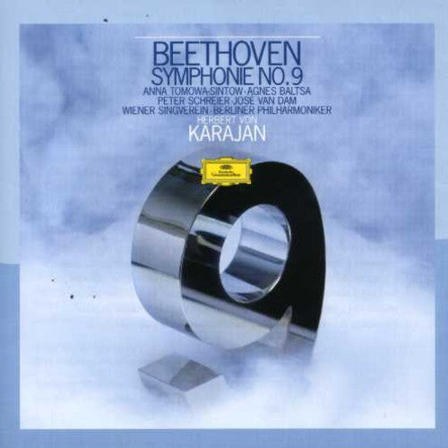 the album cover for Herbert von Karajan - Symphony 9: Choral