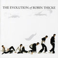 the album cover for Robin Thicke - Evolution of Robin Thicke