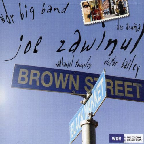 the album cover for Joe Zawinul - Brown Street