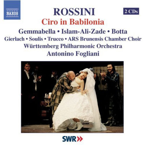 the album cover for Antonino Fogliani - Ciro in Babilonia