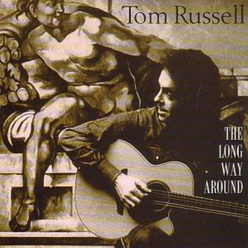the album cover for Tom Russell - Long Way Around