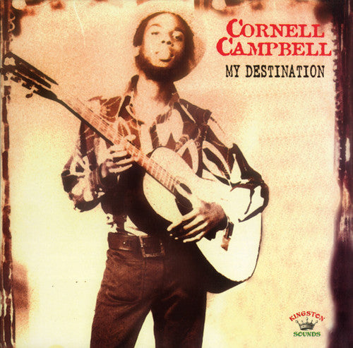 the album cover for Cornell Campbell - My Destination