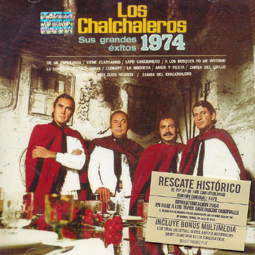 the album cover for Los Chalchaleros - Las Grandes Creaciones Por El [Import]