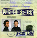 the album cover for Jorge Drexler - Frontera [Import]