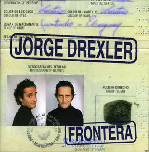 the album cover for Jorge Drexler - Frontera [Import]