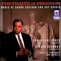 the album cover for Gerard Schwarz - Portraits of Freedom
