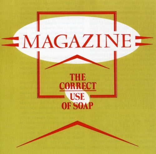 the album cover for Magazine - Correct Use of Soap