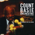 the album cover for Count Basie - Basie Is Back: Recorded Live in Japan