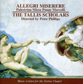 the album cover for Peter Phillips - Miserere Palestrina: Missa Papae Marcelli