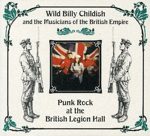the album cover for Billy Childish - Punk Rock at the British Legion Hall