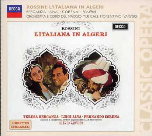 the album cover for TERESA BERGANZA - L'italiana in Algeri