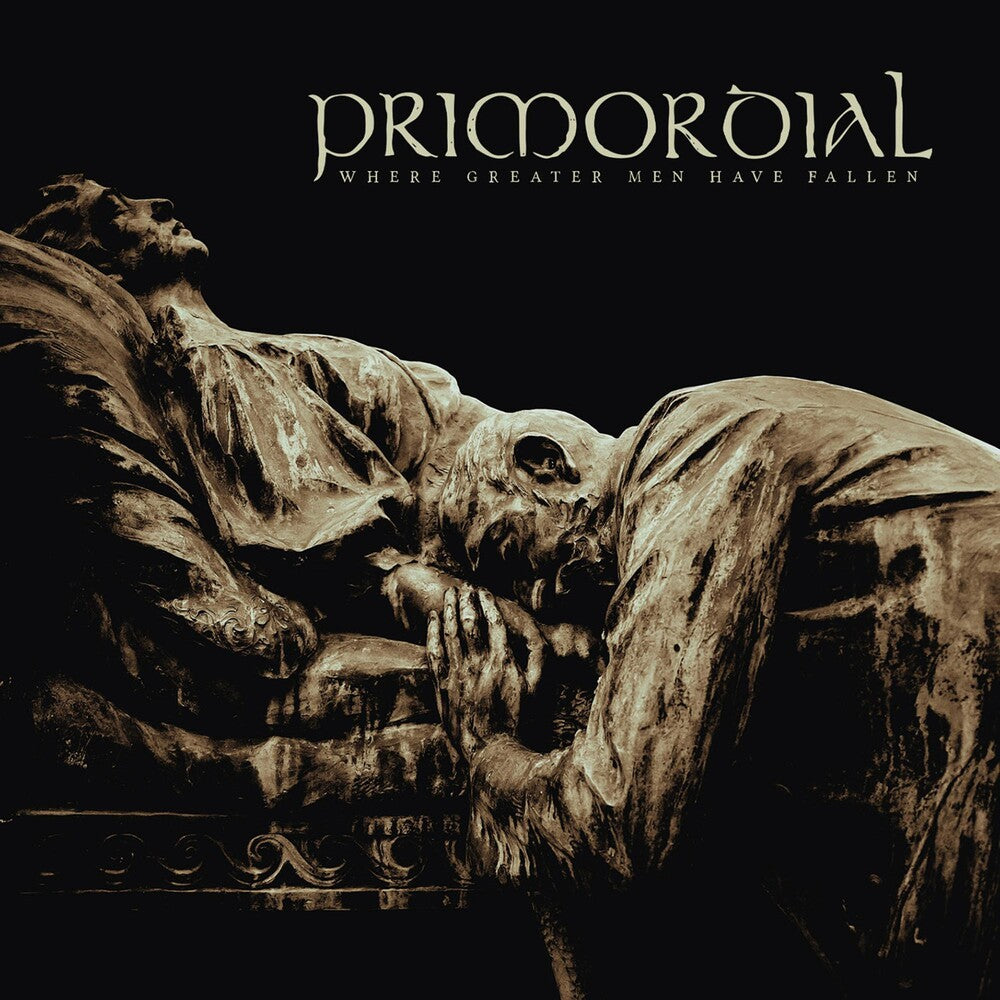 the album cover for Primordial - Where Greater Men Have Fallen