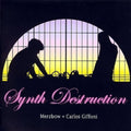 the album cover for Merzbow/Giffoni - Synth Destruction