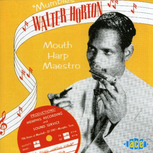 the album cover for Walter Horton - Mouth Harp Maestro