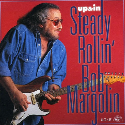 the album cover for Bob Margolin - Up & in