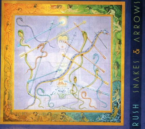 the album cover for Rush - Snakes and Arrows