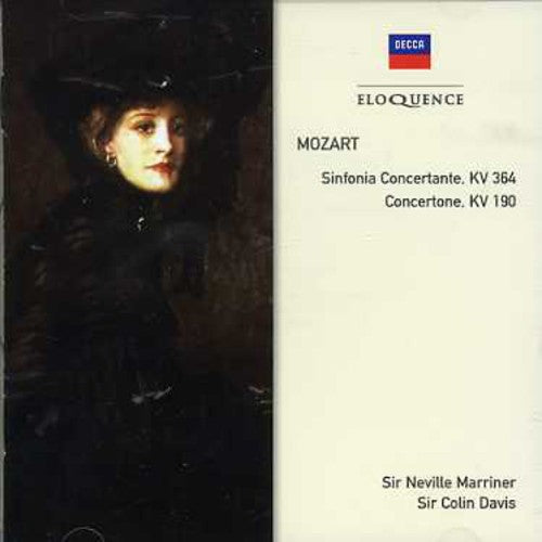 the album cover for Mozart / Hurwitz / English Chamber Orch / Davis - Eloq: Mozart - Sinfonia Concertante KV364