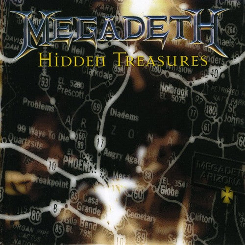 the album cover for Megadeth - Hidden Treasures [Import]