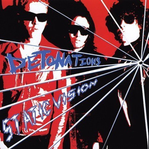 the album cover for DETONATIONS - Static Vision