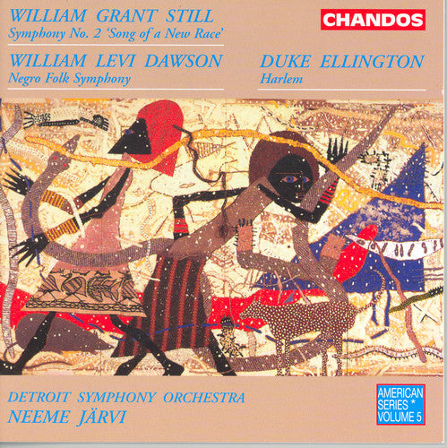 the album cover for Neeme JÃ¤rvi - Symphony 2 / Negro Folk Symphony / Harlem