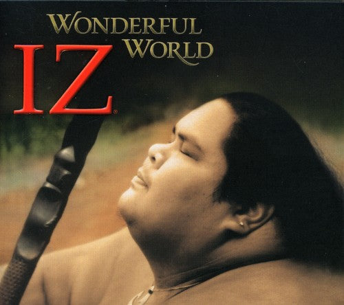 the album cover for Iz Israel Kamakawiwoole - Wonderful World