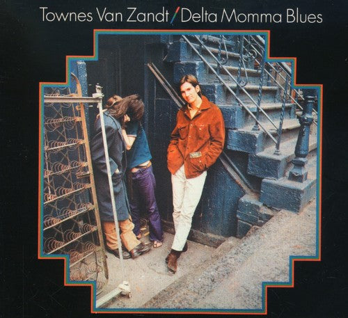 the album cover for Townes Van Zandt - Delta Momma Blues