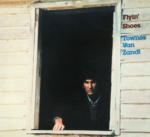 the album cover for Townes Van Zandt - Flyin Shoes
