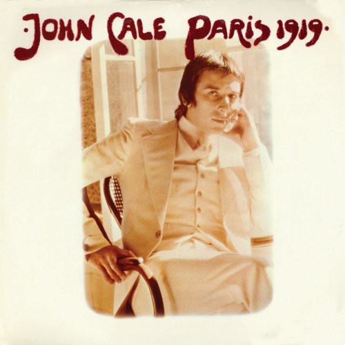 the album cover for John Cale - Paris 1919