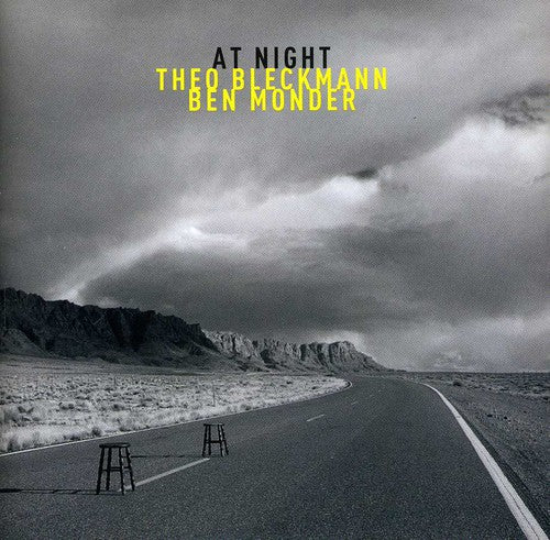 the album cover for Bleckmanno/Monder - At Night
