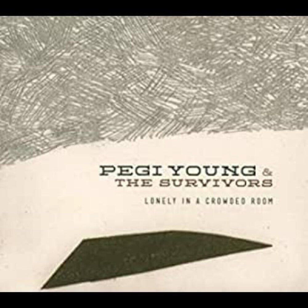 the album cover for Pegi Young & The Survivors - Lonely in a Crowded Room