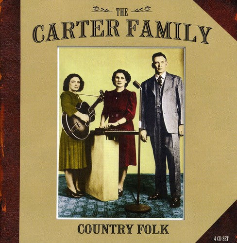 the album cover for The Carter Family - Country Folk