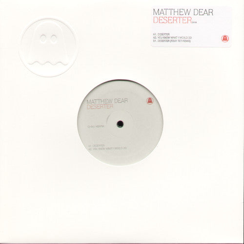 the album cover for Matthew Dear - Deserter