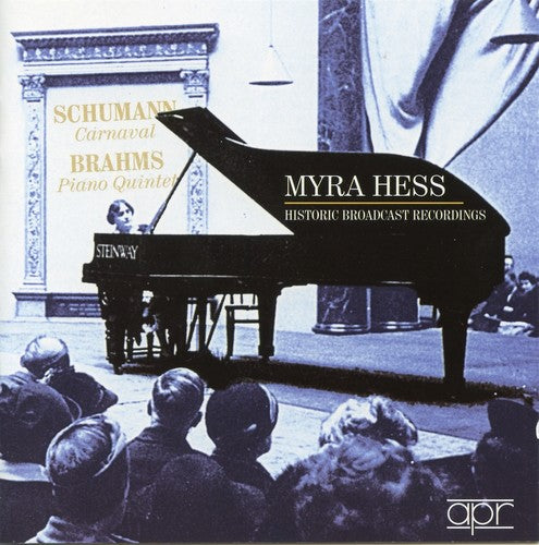 the album cover for MYRA HESS - Historic Broadcast Recordings