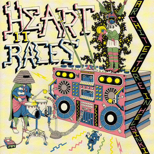 the album cover for Architecture In Helsinki - Heart It Races