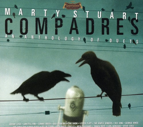 the album cover for Marty Stuart - Compadres: An Anthology of Duets